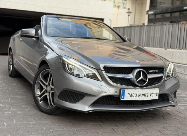 MERCEDES E 220 BlueTEC Cabrio Aut.9 velocidades-VENDIDO-