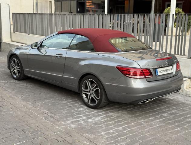 MERCEDES E 220 BlueTEC Cabrio Aut.9 velocidades-VENDIDO-