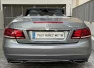 MERCEDES E 220 BlueTEC Cabrio Aut.9 velocidades-VENDIDO-