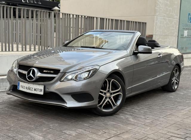 MERCEDES E 220 BlueTEC Cabrio Aut.9 velocidades-VENDIDO-