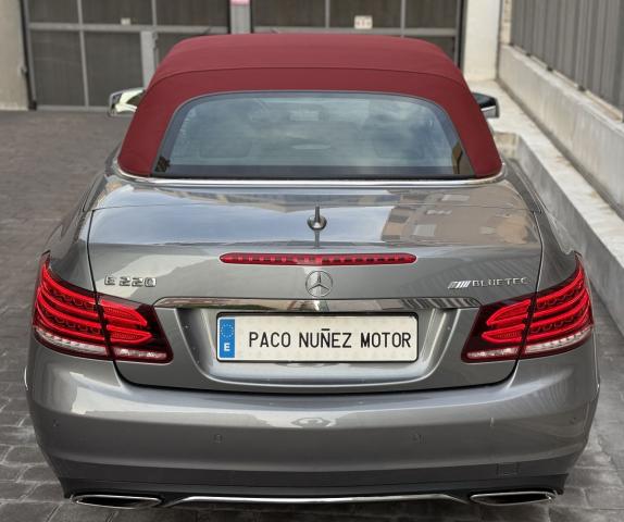 MERCEDES E 220 BlueTEC Cabrio Aut.9 velocidades-VENDIDO-