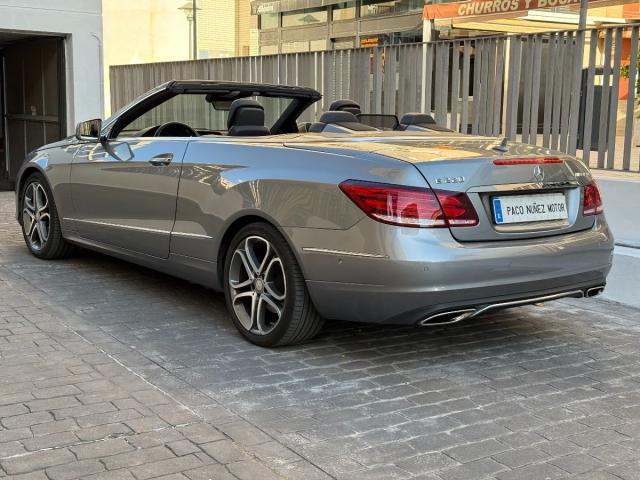 MERCEDES E 220 BlueTEC Cabrio Aut.9 velocidades-VENDIDO-