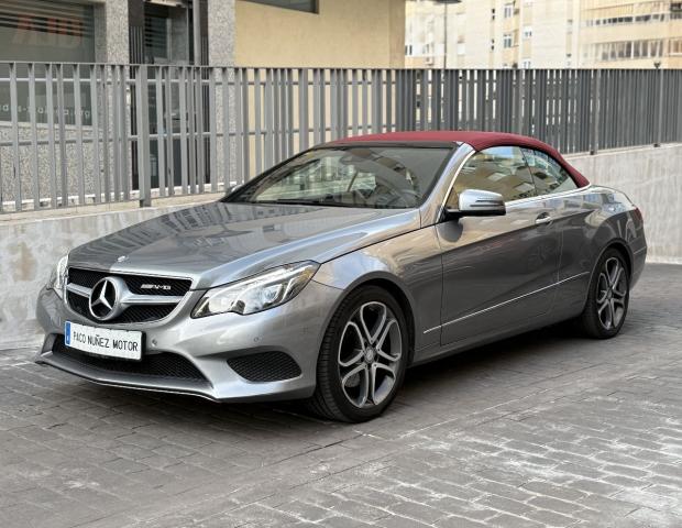 MERCEDES E 220 BlueTEC Cabrio Aut.9 velocidades-VENDIDO-