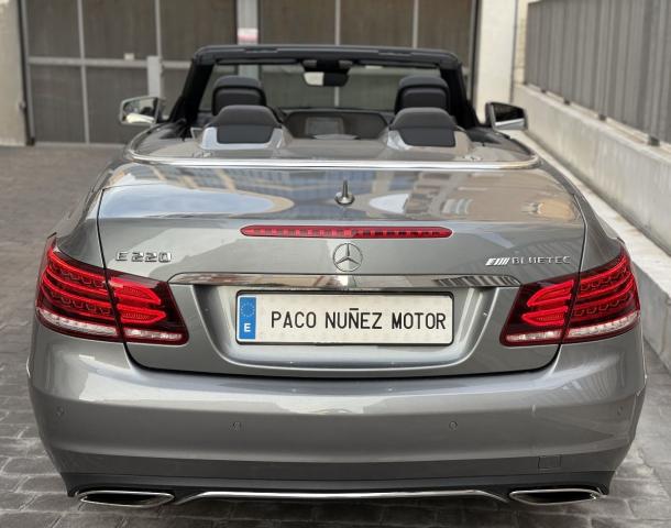 MERCEDES E 220 BlueTEC Cabrio Aut.9 velocidades-VENDIDO-