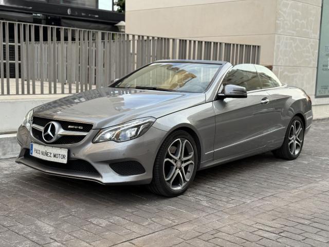 MERCEDES E 220 BlueTEC Cabrio Aut.9 velocidades-VENDIDO-