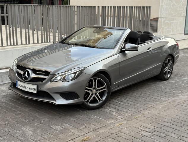 MERCEDES E 220 BlueTEC Cabrio Aut.9 velocidades-VENDIDO-