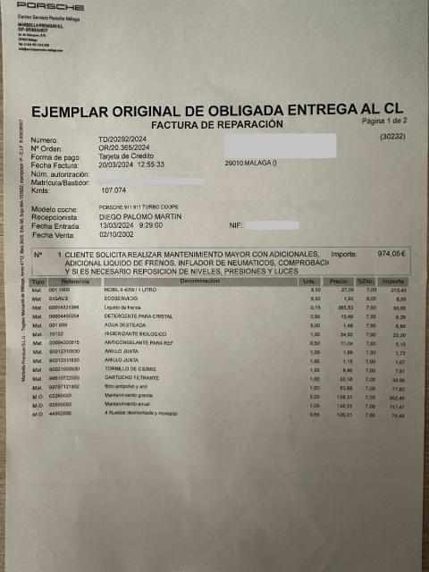 PORSCHE 911 Coupé Turbo (996) MANUAL -VENDIDO-